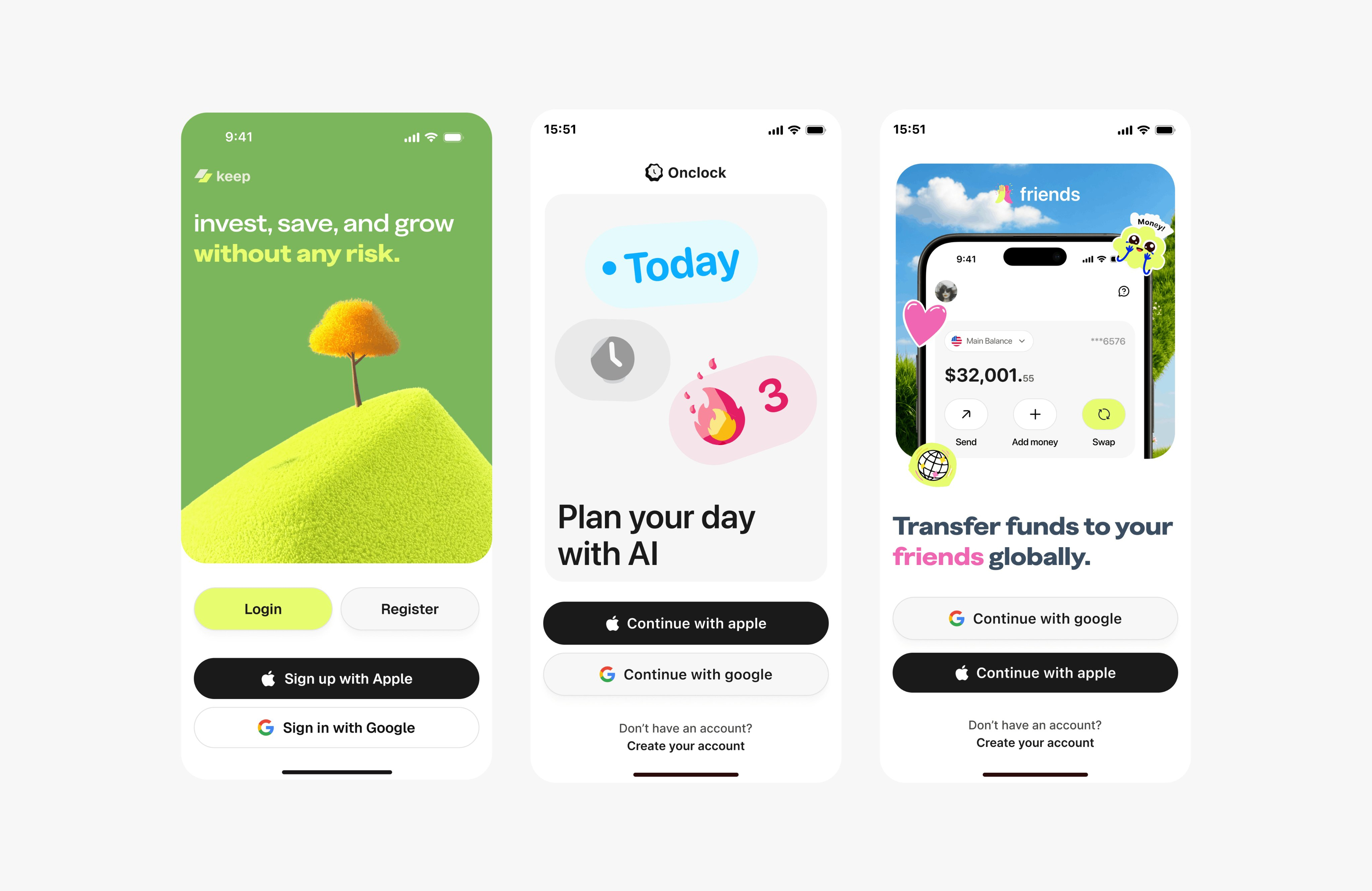 03 - Mobile UI preview