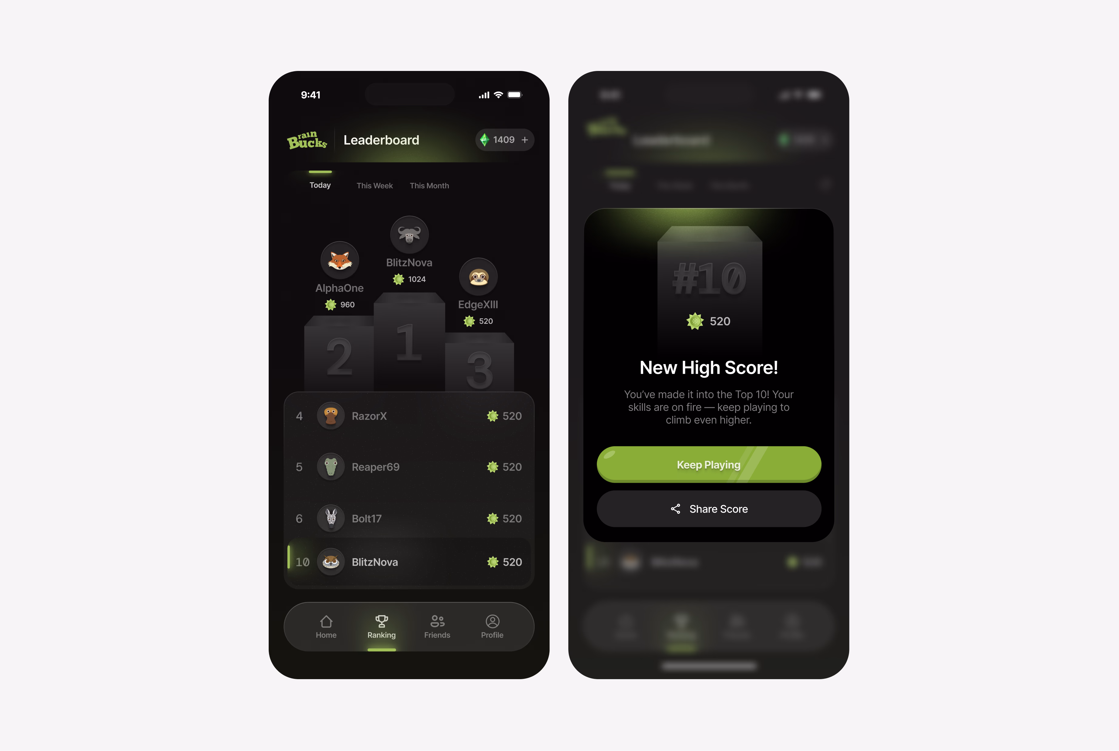06 - Mobile UI preview