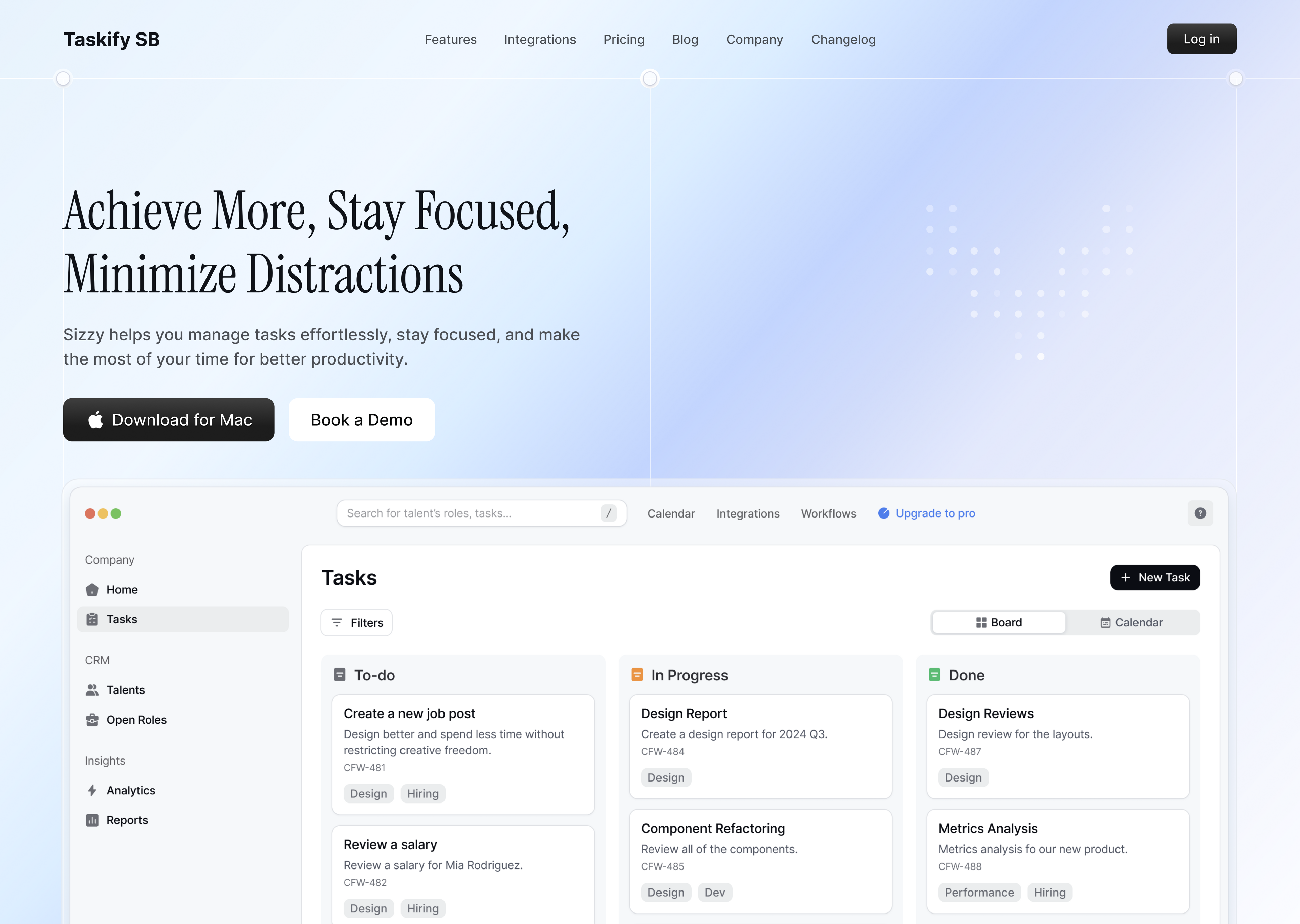 Taskify preview