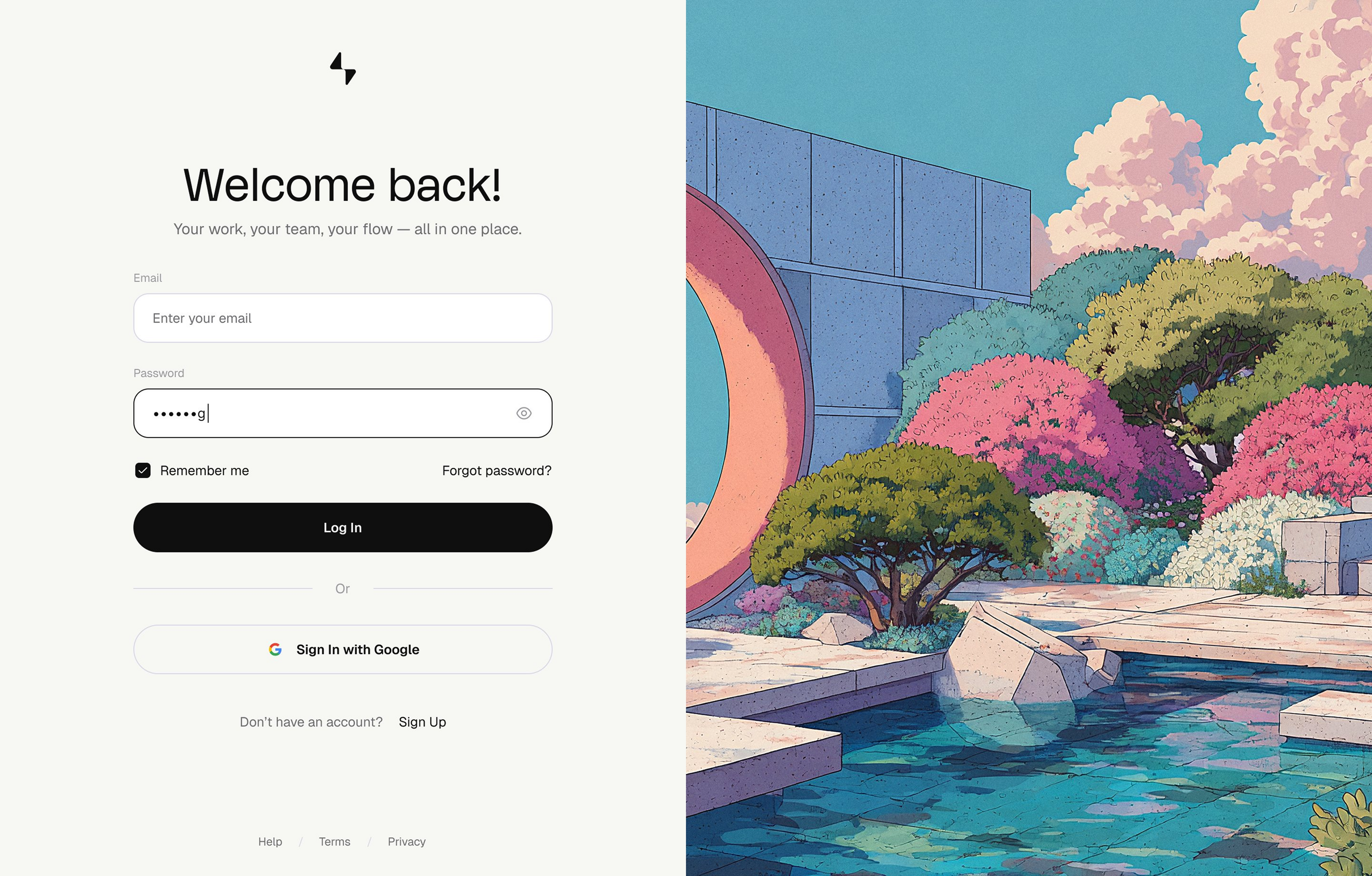 login preview